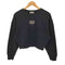 マリテフランソワジルボー MARITHE FRANCOIS GIRBAUD W SMALL CLASSIC LOGO CROP SWEATSHIRT レディース import:M