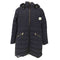 トミーヒルフィガー TOMMY HILFIGER ファーフードロングダウンコート レディース import:S