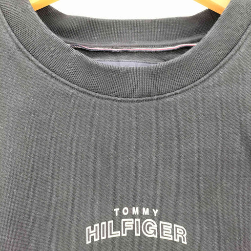 トミーヒルフィガー TOMMY HILFIGER MODERN ATHLETIC ヘビーツイルクルーネックトレーナー メンズ import:M