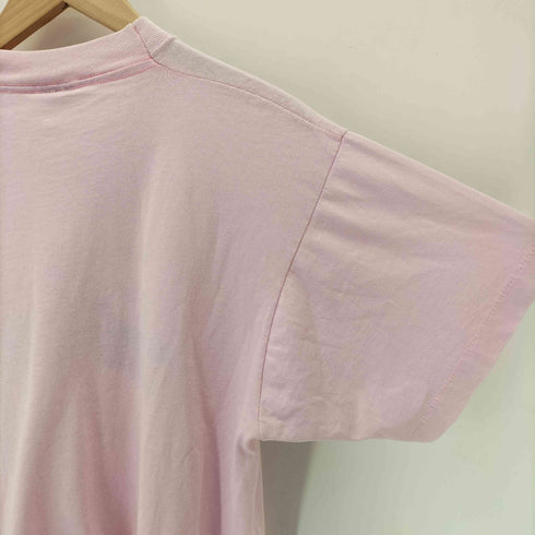 90s シングルステッチ プリントクルーネックTシャツ メンズ
