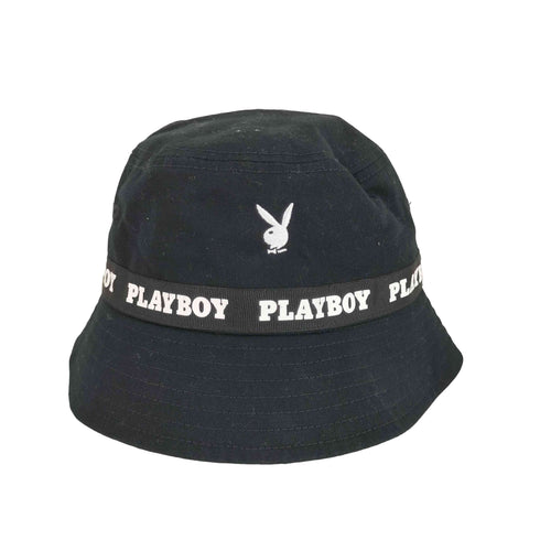 プレイボーイ PLAYBOY フロント刺繍バケットハット メンズ