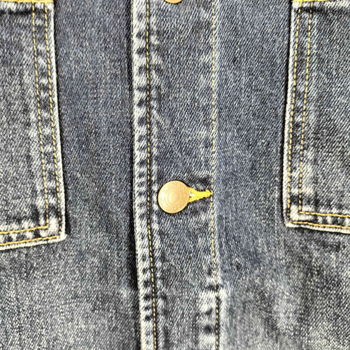 バナナリパブリック BANANA REPUBLIC DENIM TRUCKER 襟コーズ デニムジャケット メンズ import:M