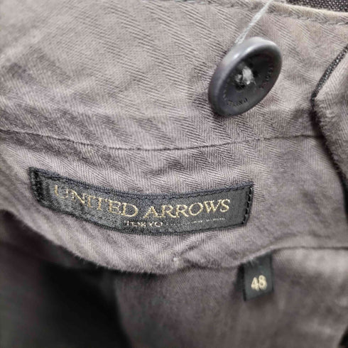 ユナイテッドアローズ UNITED ARROWS UAF モヘア トロピカル D/B テーパード メンズ JPN:48