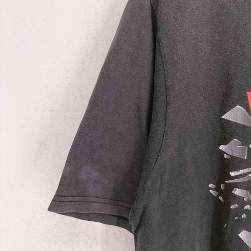 アディダスオリジナルス adidas Originals チームプリント クルーネック 半袖Tシャツ カットソー メンズ M