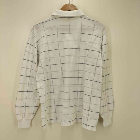 バーバリーロンドン BURBERRY LONDON ホース刺繍 L/S チェックポロシャツ メンズ import:M