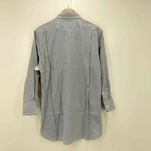 アクアスキュータム AQUASCUTUM L/S ストライプ ボタンダウンシャツ メンズ 41-78