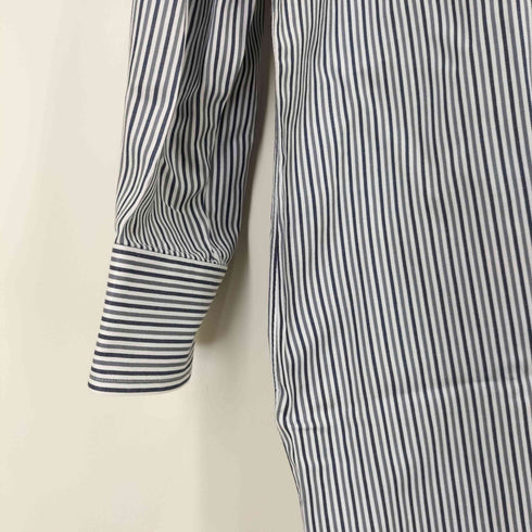 アクアスキュータム AQUASCUTUM L/S ストライプ ボタンダウンシャツ メンズ 41-78