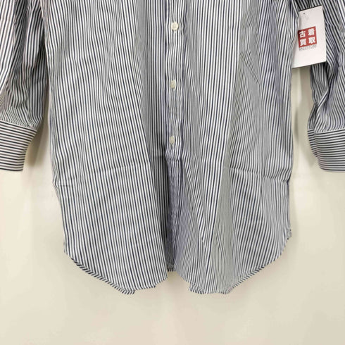 アクアスキュータム AQUASCUTUM L/S ストライプ ボタンダウンシャツ メンズ 41-78