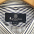アクアスキュータム AQUASCUTUM L/S ストライプ ボタンダウンシャツ メンズ 41-78