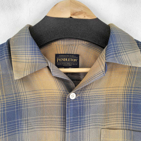 ペンドルトン PENDLETON チェック オープンカラーシャツ メンズ JPN:L