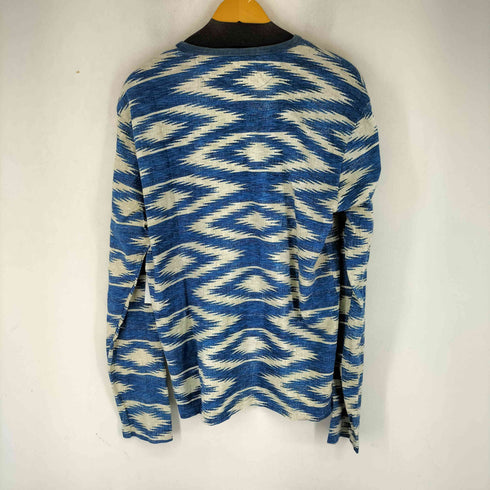 デニムアンドサプライラルフローレン DENIM&SUPPLY RALPH LAUREN ネイティブ ヘンリーネックシャツ メンズ JPN:L