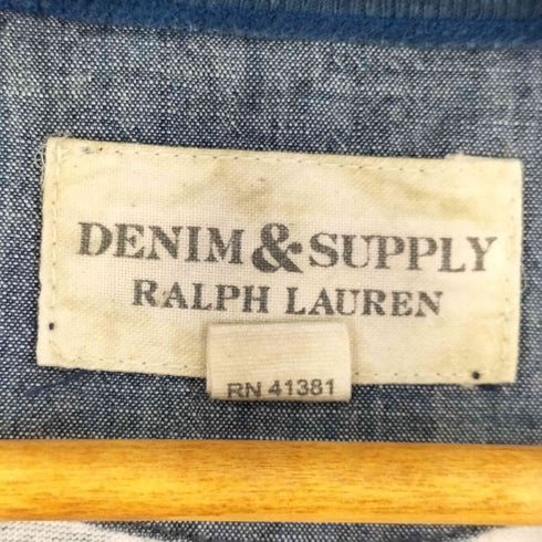 デニムアンドサプライラルフローレン DENIM&SUPPLY RALPH LAUREN ネイティブ ヘンリーネックシャツ メンズ JPN:L