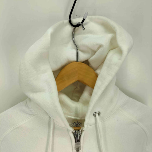 アナトミカ ANATOMICA No.5 USA製 ZIP UP SWEAT PARKA ダブルジップ パーカー メンズ import:L