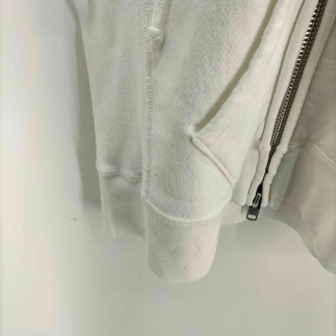 アナトミカ ANATOMICA No.5 USA製 ZIP UP SWEAT PARKA ダブルジップ パーカー メンズ import:L
