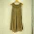 TRANSIT PAR-SUCH リネン レーヨン ノースリーブワンピース レディース