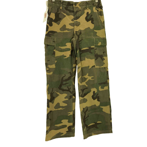 カーハート Carhartt 迷彩 リップストップ カーゴパンツ メンズ M