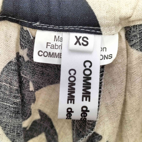 コムデギャルソンコムデギャルソン COMME des GARCONS COMME des GARCONS AD2014 15SS ドット リネン スカート レディース JPN:XS