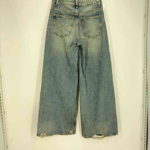 ザラ ZARA 立体裁断 バギーデニム メンズ 34