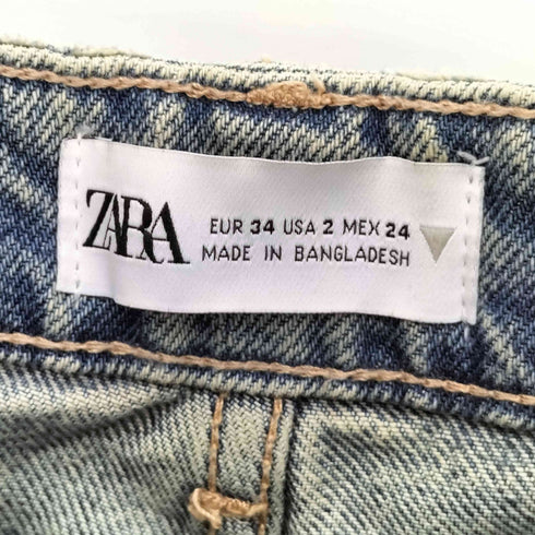 ザラ ZARA 立体裁断 バギーデニム メンズ 34