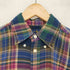 ラルフローレン RALPH LAUREN マドラスチェック BD ネルシャツ メンズ import:M