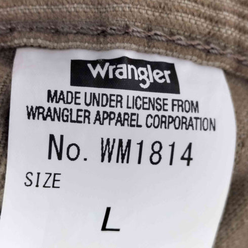 ラングラー Wrangler サマーコーデュロイ ショーツ メンズ JPN:L