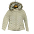エディーバウアー Eddie Bauer フーデッドファー ダウンジャケット レディース PS
