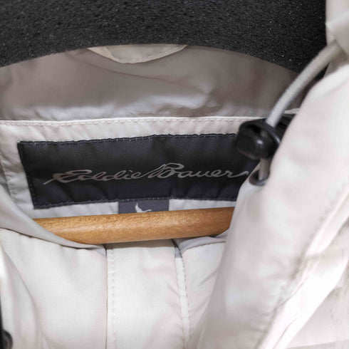 エディーバウアー Eddie Bauer フーデッドファー ダウンジャケット レディース PS