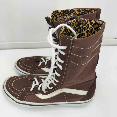 バンズ VANS 90S ハイカット スニーカー 11ホール 裏レオパード レディース US:5