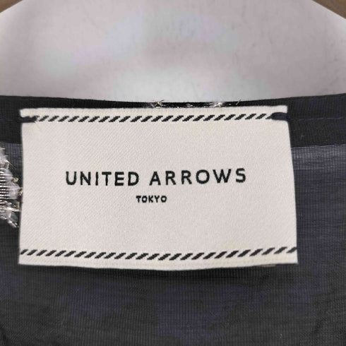 ユナイテッドアローズ UNITED ARROWS フラワージャガード シアー ブルゾン メンズ