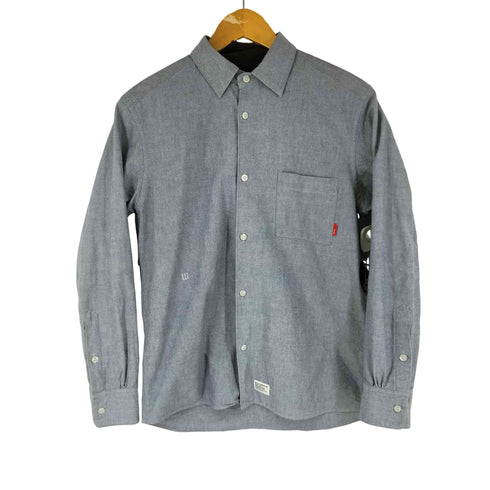 ダブルタップス WTAPS 12SS L/S コットンシャツ メンズ import:M