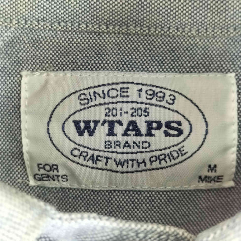 ダブルタップス WTAPS 12SS L/S コットンシャツ メンズ import:M