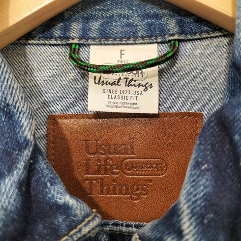 アウトドアプロダクツ OUTDOOR PRODUCTS 25SS ULTデニムトラッカージャケット レディース FREE
