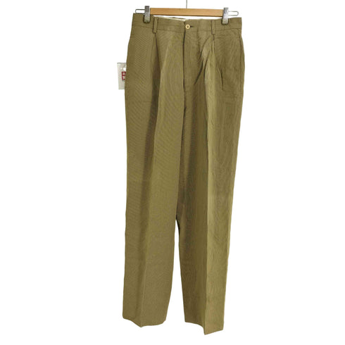 ジョルジオアルマーニ Giorgio Armani 91SS イタリア製 コットンレーヨン 2タックワイドスラックス メンズ