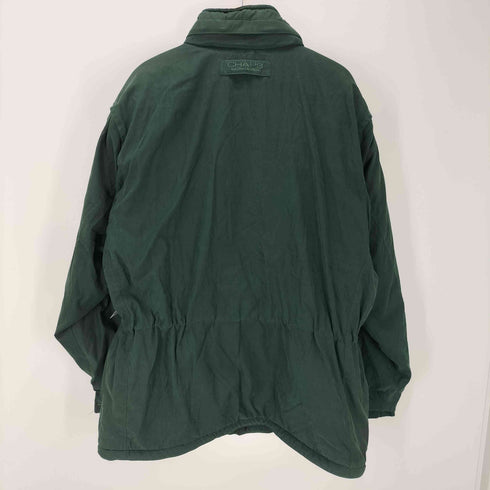 チャップスラルフローレン CHAPS RALPH LAUREN 90S ポリ ナイロン ピーチスキン ロゴ 裏地フリース 中綿 ジャケット ブルゾン メンズ JPN:XL
