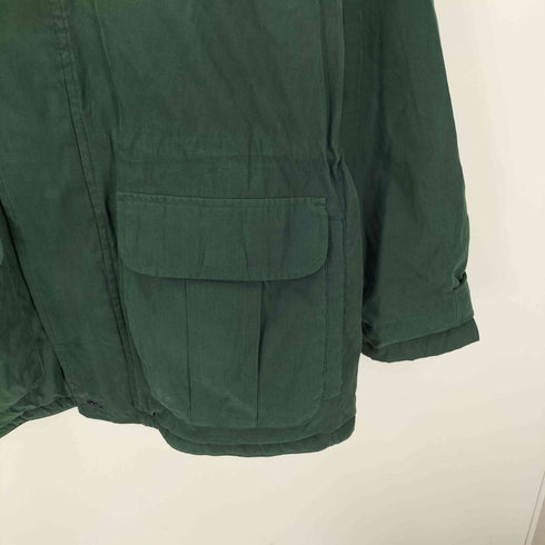 チャップスラルフローレン CHAPS RALPH LAUREN 90S ポリ ナイロン ピーチスキン ロゴ 裏地フリース 中綿 ジャケット ブルゾン メンズ JPN:XL