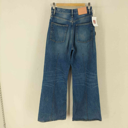 アクネストゥディオズ ACNE STUDIOS ワイドレッグ ピンタック バギーデニムパンツ レディース 24