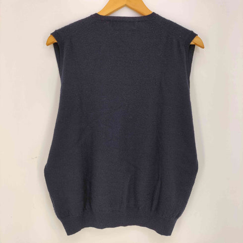 ポロバイラルフローレン Polo by RALPH LAUREN 90s~00s ポニー刺繍 ウール Vネック ニットベスト メンズ import:M