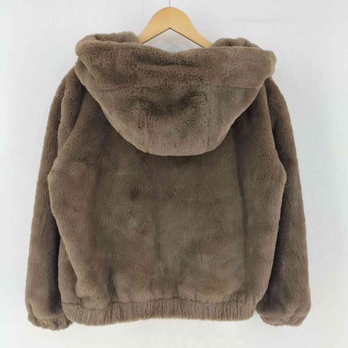 ザラ ZARA フェイクファージャケット レディース import:L