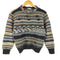 MONSIEUR PARIS ウール混 ボーダーデザインセーター レディース import:L
