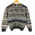 MONSIEUR PARIS ウール混 ボーダーデザインセーター レディース import:L