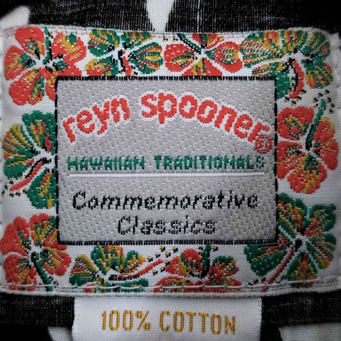 レインスプーナー Reyn Spooner 90s フラワープリント シングルポケット L/S ボタンダウンシャツ メンズ import:S