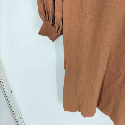 ミュベール MUVEIL フリル 2WAY ニットワンピース レディース JPN:38