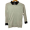 ジョンスメドレー JOHN SMEDLEY 英国製 襟付き バイカラー クレリック コットン ニット レディース import:S