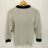 ジョンスメドレー JOHN SMEDLEY 英国製 襟付き バイカラー クレリック コットン ニット レディース import:S