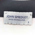 ジョンスメドレー JOHN SMEDLEY 英国製 襟付き バイカラー クレリック コットン ニット レディース import:S
