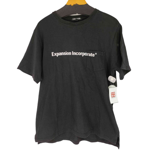 エンジニアードガーメンツ Engineered Garments EXPANSION USA製 両面プリント S/S Tシャツ メンズ import:L