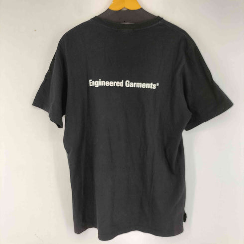 エンジニアードガーメンツ Engineered Garments EXPANSION USA製 両面プリント S/S Tシャツ メンズ import:L