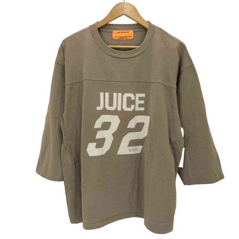 THE YOUTHLESS JUICE ニコチャン フットボールTシャツ メンズ JPN:L