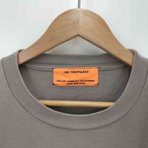 THE YOUTHLESS JUICE ニコチャン フットボールTシャツ メンズ JPN:L