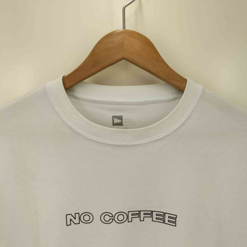 ニューエラ NEW ERA NO COFFEE ロゴプリントTシャツ メンズ JPN:XL